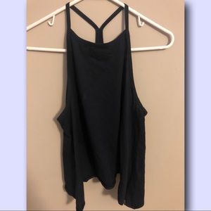 Navy blue halter top